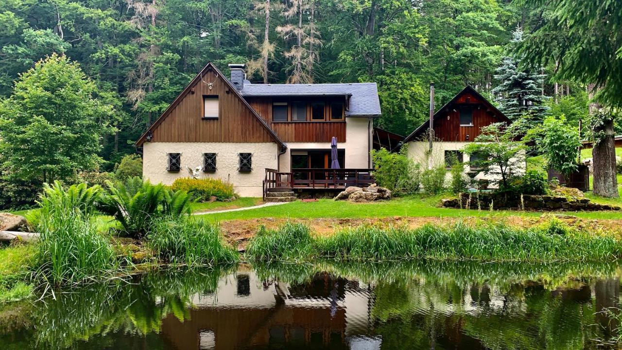 Ferienhaus Jaegerhaus Oppach Privathaus Villa Kültér fotó