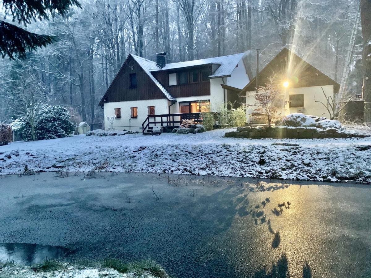 Ferienhaus Jaegerhaus Oppach Privathaus Villa Kültér fotó