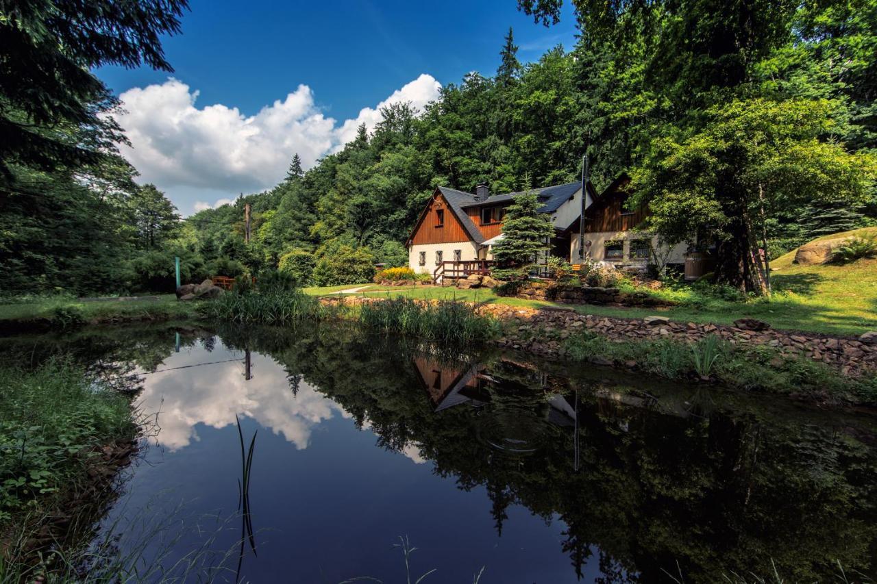 Ferienhaus Jaegerhaus Oppach Privathaus Villa Kültér fotó