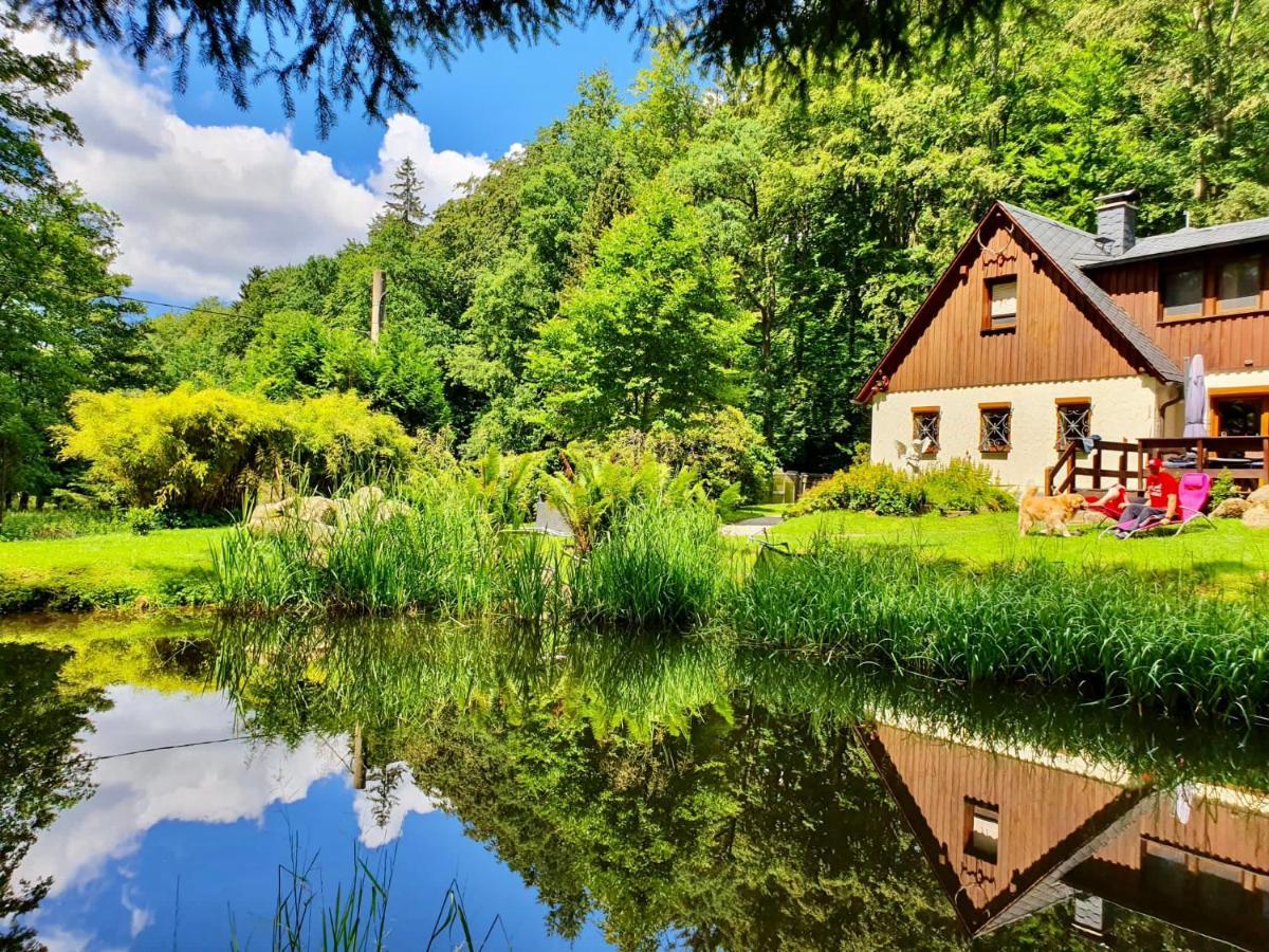 Ferienhaus Jaegerhaus Oppach Privathaus Villa Kültér fotó