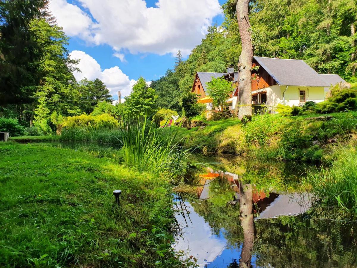 Ferienhaus Jaegerhaus Oppach Privathaus Villa Kültér fotó